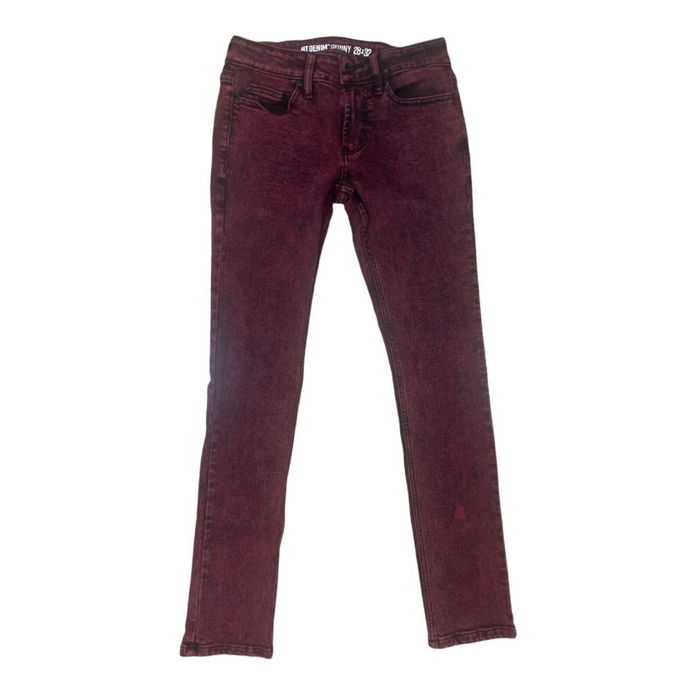 Hot Topic HT Denim Super Skinny‎ Jeans Women’s 28x31 Goth Steampunk
